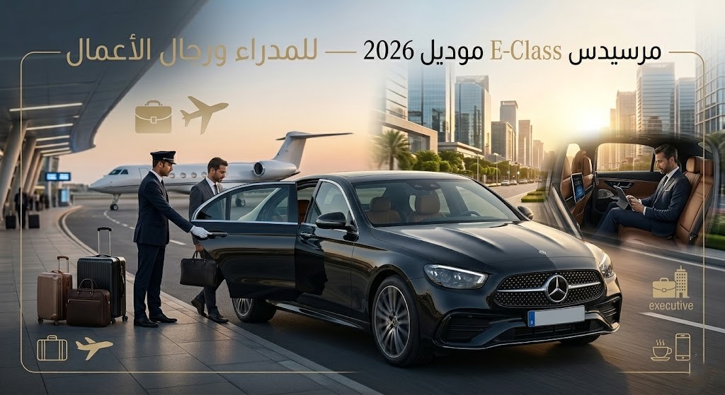 أفضل وأرخص خدمة ليموزين إيجار في كل مشاويرك-مرسيدس C180 موديل 2026 — للمشاوير الشخصية والمطار