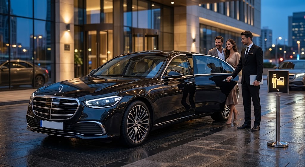 ليموزين إيجار مرسيدس S-Class موديل 2026