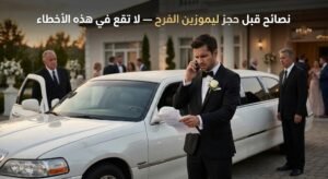 نصائح-قبل-حجز-ليموزين-الفرح-01